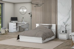 Модульная система Хилтон (Белый текстурный) в Советском - sovetskiy.mebel24.online | фото 3