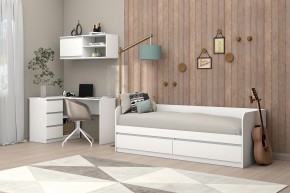 Модульная система Хилтон (Белый текстурный) в Советском - sovetskiy.mebel24.online | фото 5