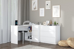 Модульная система Хилтон (Белый текстурный) в Советском - sovetskiy.mebel24.online | фото 6