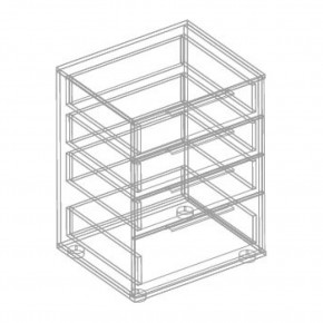 МОНИКА Комод с 4 ящиками в Советском - sovetskiy.mebel24.online | фото 3