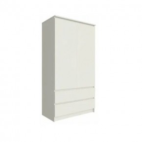 МОРИ МШ 900.1 Шкаф с 2-мя дв. и 2-мя ящ. (Сатин) в Советском - sovetskiy.mebel24.online | фото 1