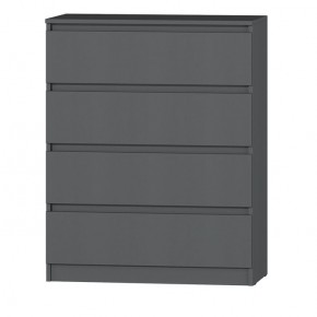 МС "Хилтон" Комод №1 800 (4 ящ.) графит в Советском - sovetskiy.mebel24.online | фото 2