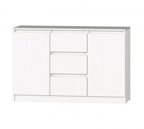 МС "Хилтон" Комод №4 1200 (Белый текстурный) в Советском - sovetskiy.mebel24.online | фото