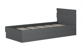 МС "Хилтон" Кровать 0,9 (графит) 900*2000 в Советском - sovetskiy.mebel24.online | фото