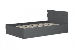 МС "Хилтон" Кровать 1,2 (графит) 1200*2000 в Советском - sovetskiy.mebel24.online | фото