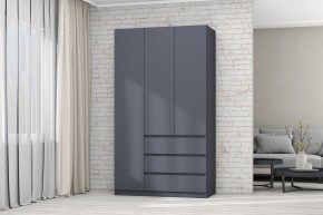 МС "Хилтон" Шкаф №2 1200 (Графит) в Советском - sovetskiy.mebel24.online | фото