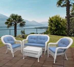 Набор уличный LV-520 White/Blue в Советском - sovetskiy.mebel24.online | фото 2