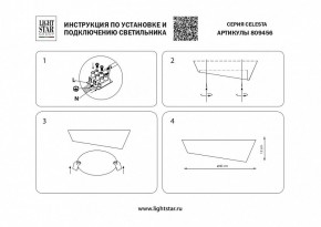 Накладной светильник Lightstar Celesta 809456 в Советском - sovetskiy.mebel24.online | фото 4