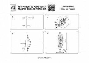 Накладной светильник Lightstar Varese 731653 в Советском - sovetskiy.mebel24.online | фото 3