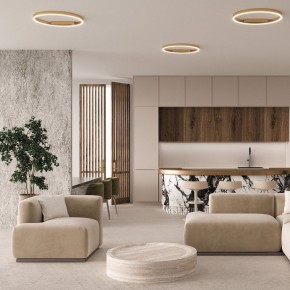 Накладной светильник Maytoni Halo MOD058CL-L35BSK в Советском - sovetskiy.mebel24.online | фото 5