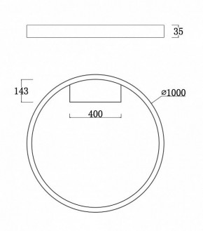 Накладной светильник Maytoni Rim MOD058CL-L65B4K в Советском - sovetskiy.mebel24.online | фото 3