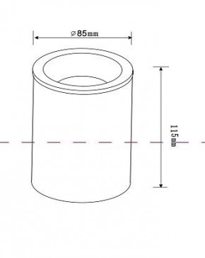 Накладной светильник Maytoni Zoom C029CL-01W в Советском - sovetskiy.mebel24.online | фото 3