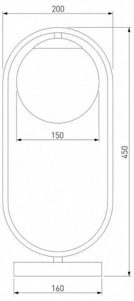 Настольная лампа декоративная Eurosvet Ringo 01138/1 золото в Советском - sovetskiy.mebel24.online | фото 3