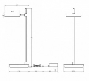 Настольная лампа декоративная Maytoni Fad MOD070TL-L8W3K в Советском - sovetskiy.mebel24.online | фото 3
