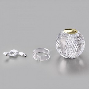 Настольная лампа декоративная Odeon Light Crystal 5008/2TL в Советском - sovetskiy.mebel24.online | фото