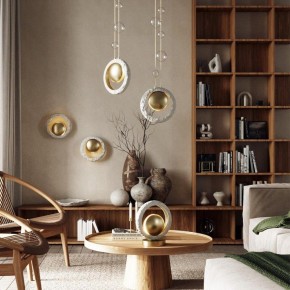Настольная лампа декоративная Odeon Light Saturn 5443/1T в Советском - sovetskiy.mebel24.online | фото 5