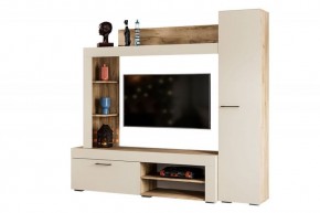 НИКОЛЬ Гостиная (Дуб крафт серый/софт айвори) в Советском - sovetskiy.mebel24.online | фото 1