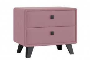 НИКОЛЬ Тумба широкая 2 ящика (розовый) в Советском - sovetskiy.mebel24.online | фото