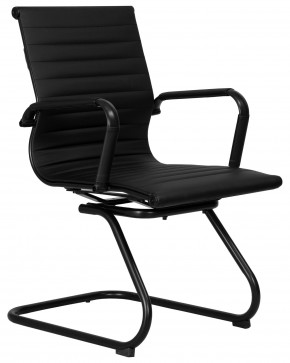 Офисное кресло для посетителей DOBRIN CODY BLACK, чёрный в Советском - sovetskiy.mebel24.online | фото 2
