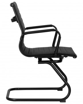 Офисное кресло для посетителей DOBRIN CODY BLACK, чёрный в Советском - sovetskiy.mebel24.online | фото 3