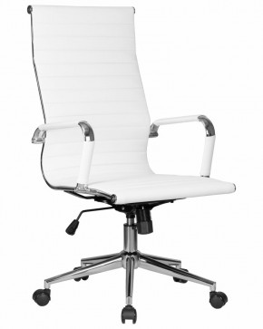 Офисное кресло для руководителей DOBRIN CLARK LMR-101B белый в Советском - sovetskiy.mebel24.online | фото 1