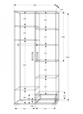 Подростковая Юпитер (модульная) в Советском - sovetskiy.mebel24.online | фото 25