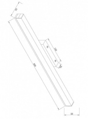 Подсветка для зеркала Maytoni Fichte MIR012WL-L14W4K в Советском - sovetskiy.mebel24.online | фото 3
