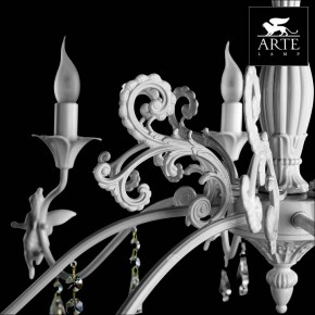 Подвесная люстра Arte Lamp Angelina A5349LM-8WH в Советском - sovetskiy.mebel24.online | фото 6