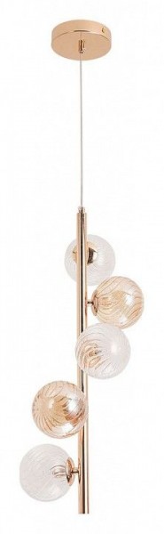 Подвесная люстра Arte Lamp Etereo A5261SP-5GO в Советском - sovetskiy.mebel24.online | фото 2
