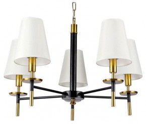 Подвесная люстра Arte Lamp Riccardo A4075LM-5BK в Советском - sovetskiy.mebel24.online | фото