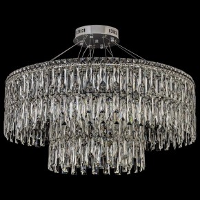 Подвесная люстра Arti Lampadari Ovindoli Nickel Ovindoli L 1.5.80+40.100 N в Советском - sovetskiy.mebel24.online | фото 3