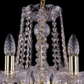 Подвесная люстра Bohemia Ivele Crystal 1402 1402/10/240/G/Balls в Советском - sovetskiy.mebel24.online | фото 4