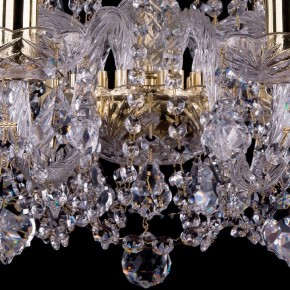 Подвесная люстра Bohemia Ivele Crystal 1402 1402/10/240/G/Leafs в Советском - sovetskiy.mebel24.online | фото 5