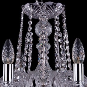 Подвесная люстра Bohemia Ivele Crystal 1402 1402/10/240/Ni/Balls в Советском - sovetskiy.mebel24.online | фото 4