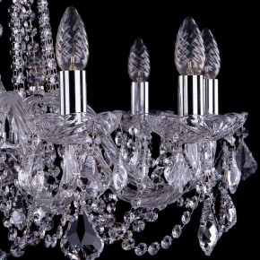 Подвесная люстра Bohemia Ivele Crystal 1402 1402/10/240/Ni/Leafs в Советском - sovetskiy.mebel24.online | фото 2