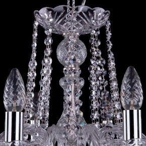 Подвесная люстра Bohemia Ivele Crystal 1402 1402/10/240/Ni/Leafs в Советском - sovetskiy.mebel24.online | фото 4