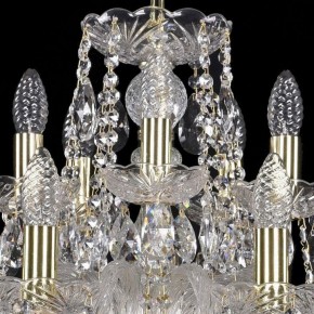 Подвесная люстра Bohemia Ivele Crystal 1402 1402/10+5/240/G в Советском - sovetskiy.mebel24.online | фото 4