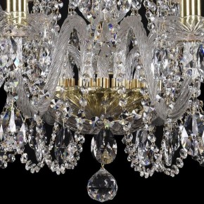 Подвесная люстра Bohemia Ivele Crystal 1402 1402/10+5/300/G в Советском - sovetskiy.mebel24.online | фото 3