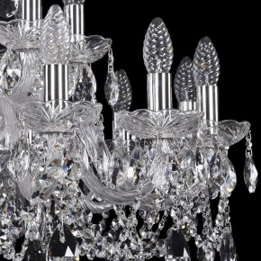 Подвесная люстра Bohemia Ivele Crystal 1402 1402/12+6/240/Ni в Советском - sovetskiy.mebel24.online | фото 2
