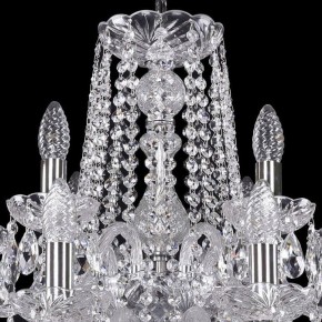 Подвесная люстра Bohemia Ivele Crystal 1402 1402/12+6/300/2d/Ni в Советском - sovetskiy.mebel24.online | фото 4