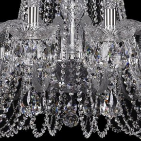 Подвесная люстра Bohemia Ivele Crystal 1402 1402/18/400/Ni в Советском - sovetskiy.mebel24.online | фото 3