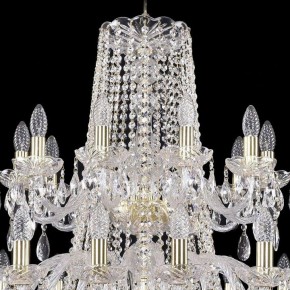 Подвесная люстра Bohemia Ivele Crystal 1402 1402/20+10/360/2d/G в Советском - sovetskiy.mebel24.online | фото 4