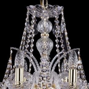 Подвесная люстра Bohemia Ivele Crystal 1411 1411/10/240/G в Советском - sovetskiy.mebel24.online | фото 4