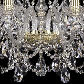 Подвесная люстра Bohemia Ivele Crystal 1411 1411/10/300/G в Советском - sovetskiy.mebel24.online | фото 3