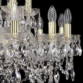 Подвесная люстра Bohemia Ivele Crystal 1411 1411/12+6/240/G в Советском - sovetskiy.mebel24.online | фото 2