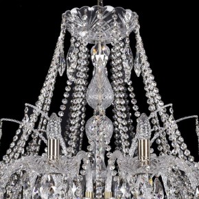 Подвесная люстра Bohemia Ivele Crystal 1411 1411/16/400/Pa в Советском - sovetskiy.mebel24.online | фото 4