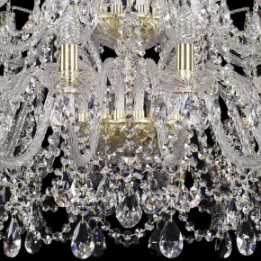 Подвесная люстра Bohemia Ivele Crystal 1411 1411/16+8/360/2d/G в Советском - sovetskiy.mebel24.online | фото 3