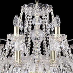 Подвесная люстра Bohemia Ivele Crystal 1411 1411/16+8/360/G в Советском - sovetskiy.mebel24.online | фото 4