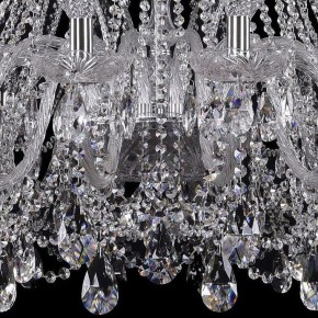 Подвесная люстра Bohemia Ivele Crystal 1411 1411/18/400/h-113/Ni в Советском - sovetskiy.mebel24.online | фото 3