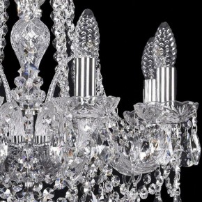 Подвесная люстра Bohemia Ivele Crystal 1411 1411/8/160/Ni в Советском - sovetskiy.mebel24.online | фото 2